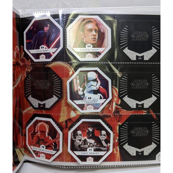 Winn Dixie Collector Star Wars Cosmic Shell Collector Album with 39 Shells Pogs - Picture 9 of 12